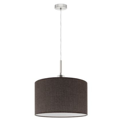 Eglo - Lampadario LED su cavo TUNJA 1xE27/60W/230V marrone
