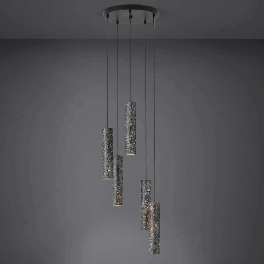 Eglo - Lampadario LED su filo  5xGU10/4,5W/230V
