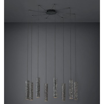Eglo - Lampadario LED su filo 8xGU10/4,5W/230V