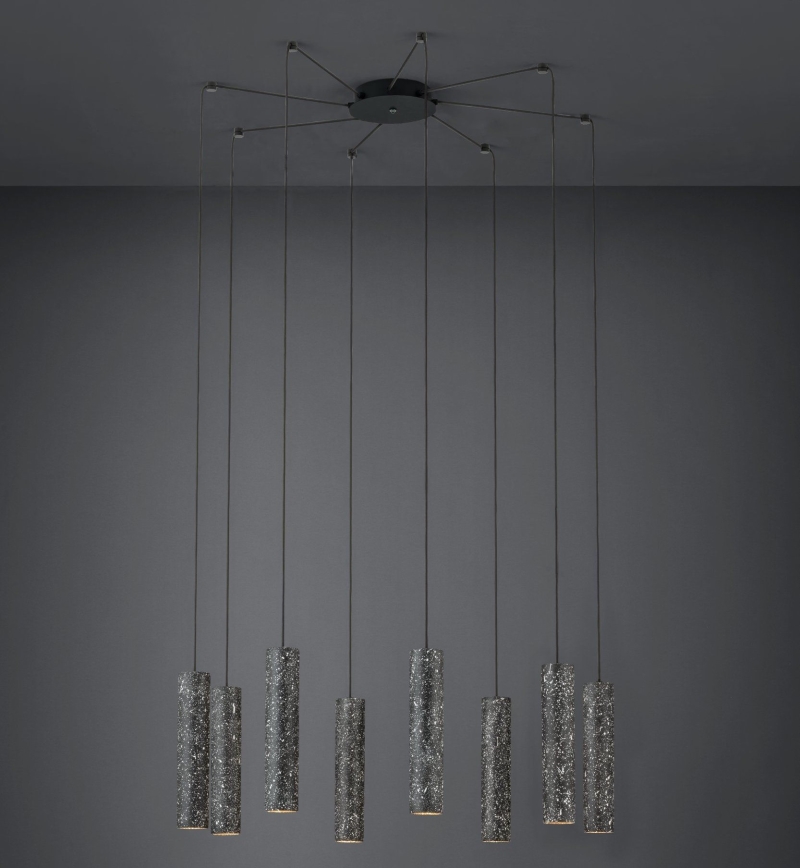 Eglo - Lampadario LED su filo 8xGU10/4,5W/230V