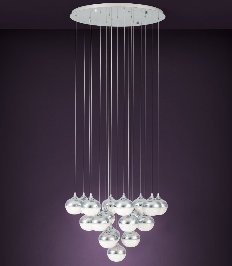 Eglo - Lampadario LED su filo dimmerabile MIOGLIA 18xLED/3,1W/230V