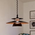 Eglo - Lampadario retrattile 1xE27/60W/230V