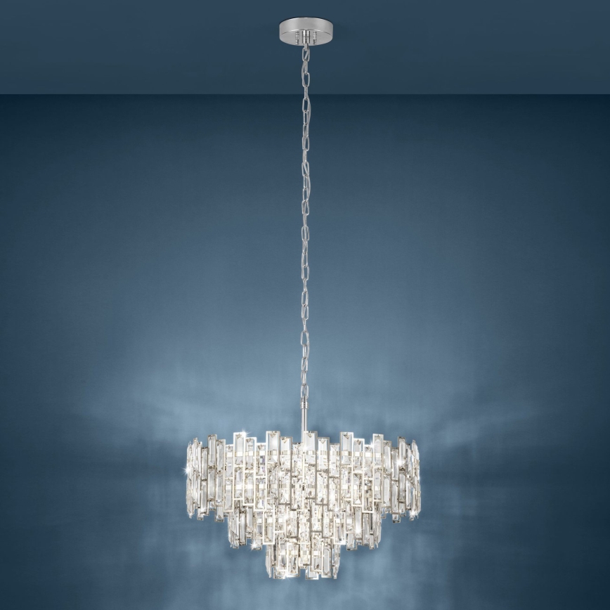 Eglo - Lampadario su catena 10xE14/25W/230V d. 63 cm