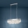 Eglo - Lampadario su catena 10xE14/40W/230V cromo luminoso