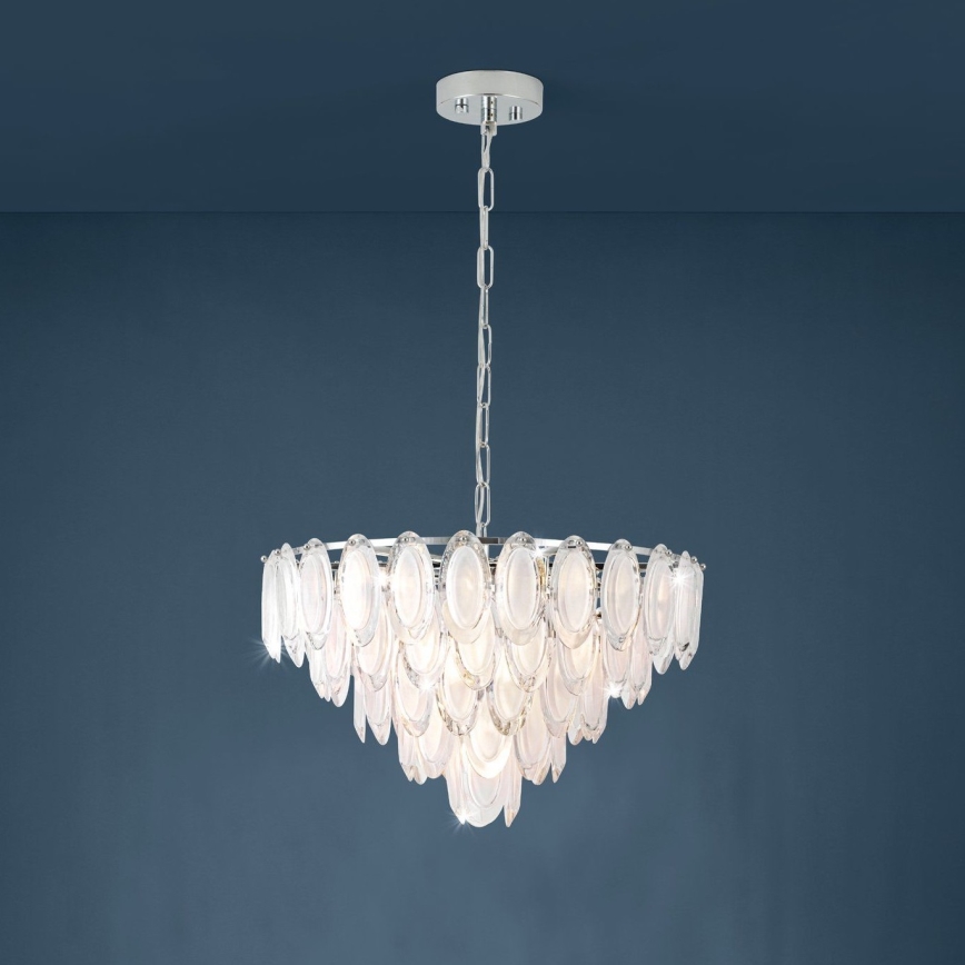 Eglo - Lampadario su catena 10xE14/40W/230V