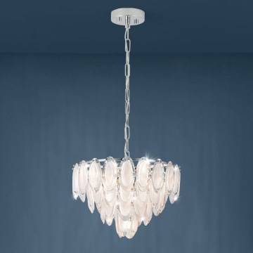 Eglo - Lampadario su catena 7xE14/40W/230V