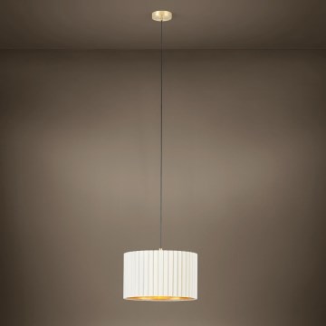 Eglo - Lampadario su filo 1xE27/40W/230V bianco