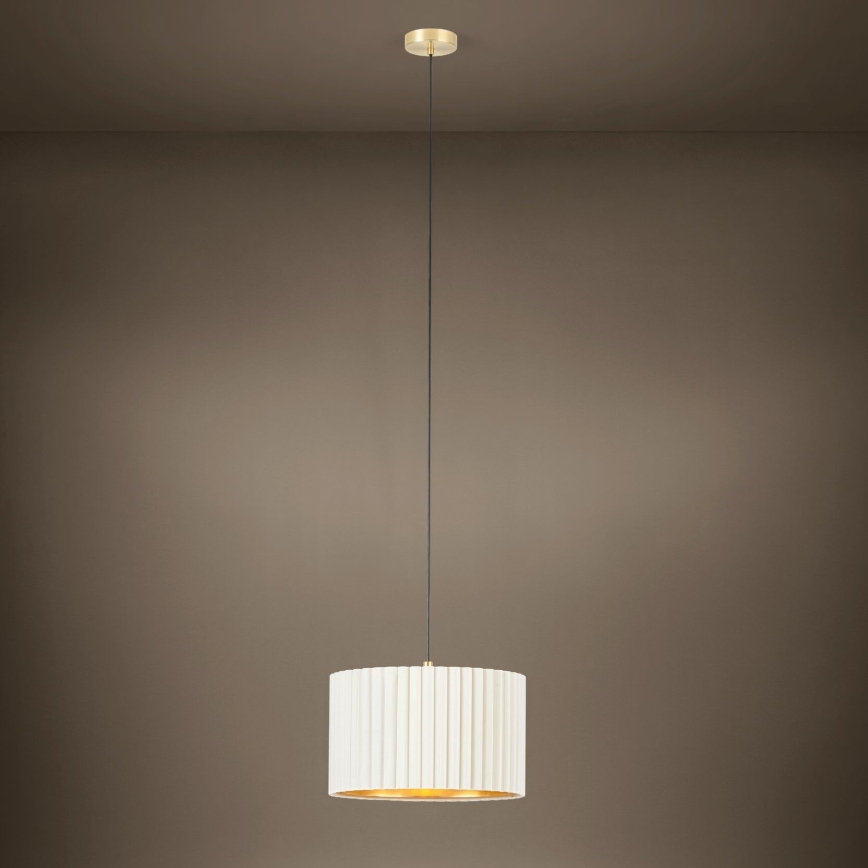 Eglo - Lampadario su filo 1xE27/40W/230V bianco