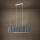 Eglo - Lampadario su filo 2xE27/40W/230V grigio