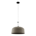 Eglo - Lampadario su filo 3xE27/10W/230V marrone