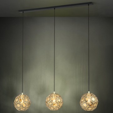 Eglo - Lampadario su filo 3xE27/60W/230V