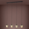 Eglo - Lampadario su filo 4xE27/40W/230V