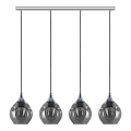 Eglo - Lampadario su filo BREGALLA 4xE27/40W/230V