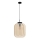 Eglo - Lampadario su filo BULCIAGO 1xE27/40W/230V d. 35 cm beige