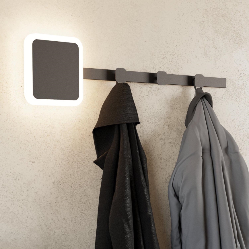 Eglo - LED Appendiabiti a parete con luce LED/7,8W/230V