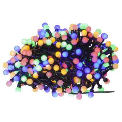 Eglo - Catena luminosa LED per esterni, 300 LED, 8 funzioni, 11 m, IP44, multicolore