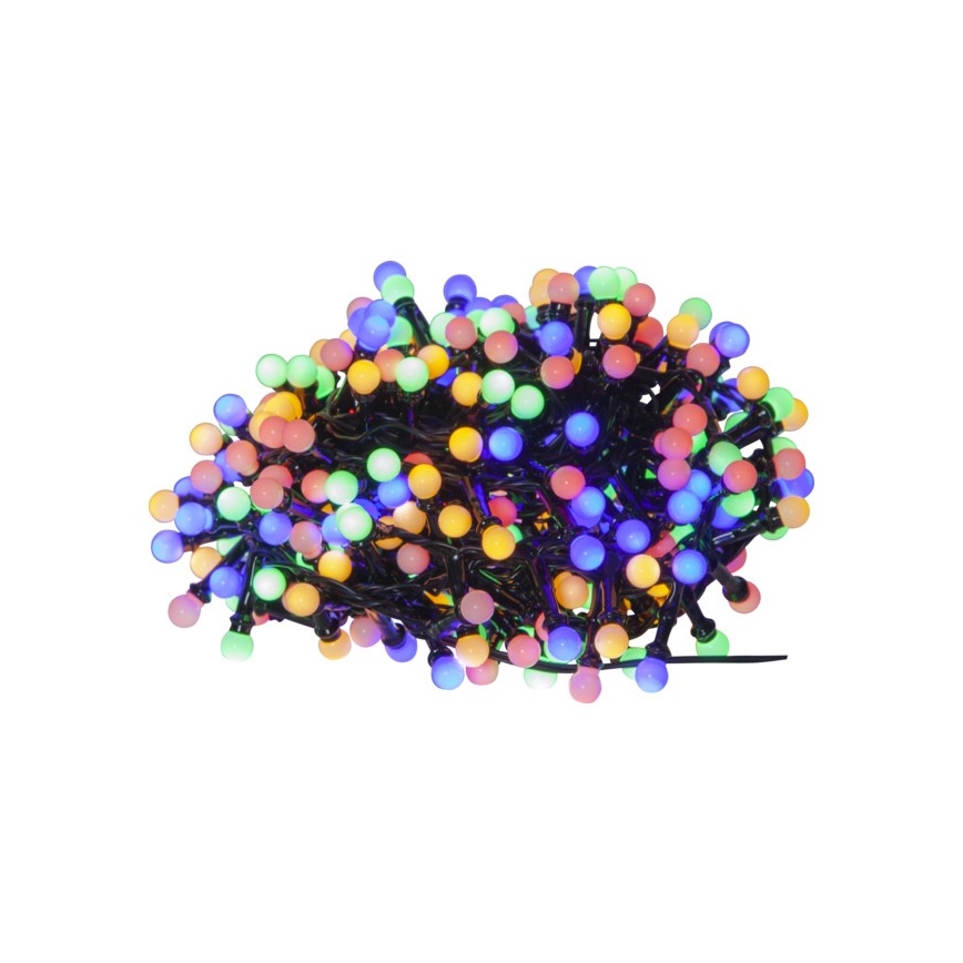 Eglo - Catena luminosa LED per esterni, 300 LED, 8 funzioni, 11 m, IP44, multicolore