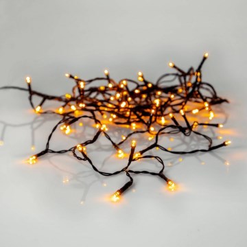 Eglo - LED Catena luminosa natalizia da esterno 80xLED 10,5m IP44 bianco caldo