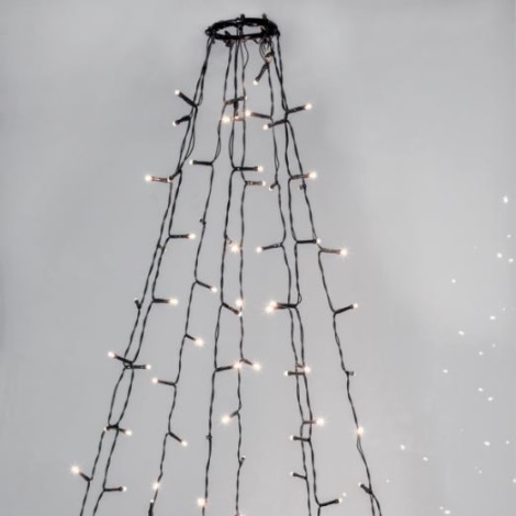 Eglo -LED Catena natalizia da esterno 360xLED 1,96m IP44 bianco caldo