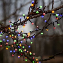 Eglo -LED Catena natalizia da esterno 700xLED/8 funzioni 14m multicolor IP44