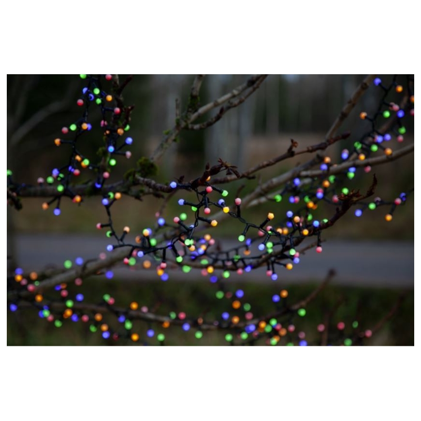 Eglo -LED Catena natalizia da esterno 700xLED/8 funzioni 14m multicolor IP44