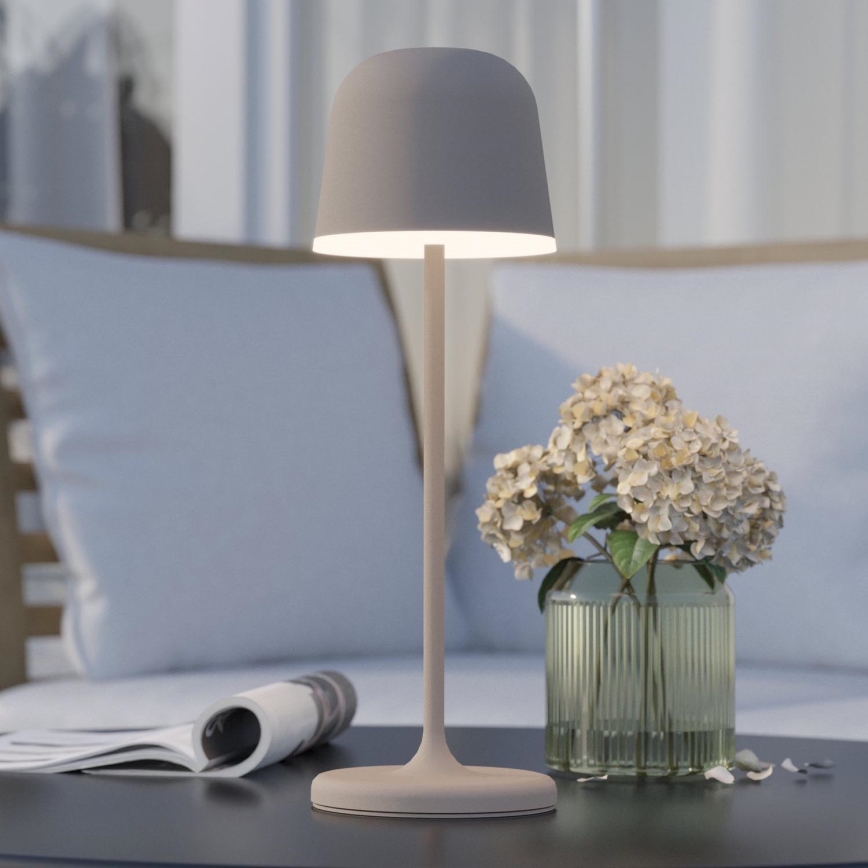 Eglo - LED Dimmerabile per esterni ricaricabile lampada LED/2,2W/5V 1800 mAh beige IP54