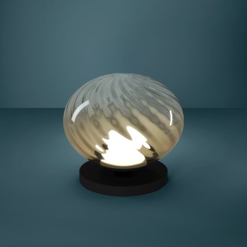 Eglo - LED Lampada da tavolo dimmerabile LED/5,8W/230V 2200-6500K beige/fumé