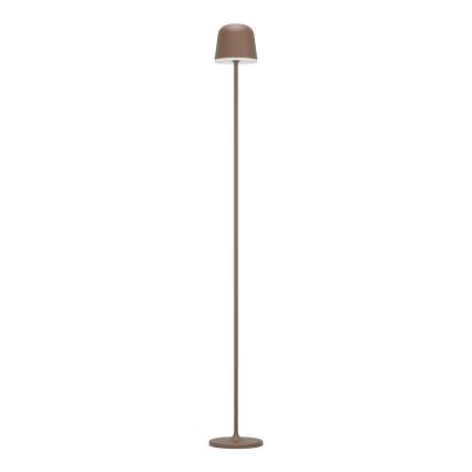 Eglo - LED Lampada da terra ricaricabile per esterni dimmerabile LED/4,3W/230V 2400/3000/4000K IP54 marrone