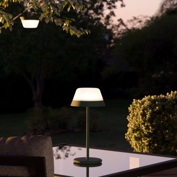Eglo - LED RGBW Dimmerabile touch per esterni lampada 2in1 LED/1,5W/5V 2600 mAh IP54 verde