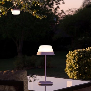 Eglo - LED RGBW Dimmerabile touch per esterni lampada 2in1 LED/1,5W/5V 2600 mAh IP54 viola