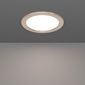 Eglo - LED RGBW lampada da incasso dimmerabile per bagno LED/9,5W/230V 2700-6500K Ø 16,8 cm IP44 cromo opaco