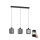 Eglo - LED RGBW Lampadario dimmerabile a sospensione con filo 3xLED/3,7W/230V 2700-6500K