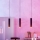 Eglo - LED RGBW Lampadario dimmerabile a sospensione con filo 3xLED/3,7W/230V 2700-6500K nero