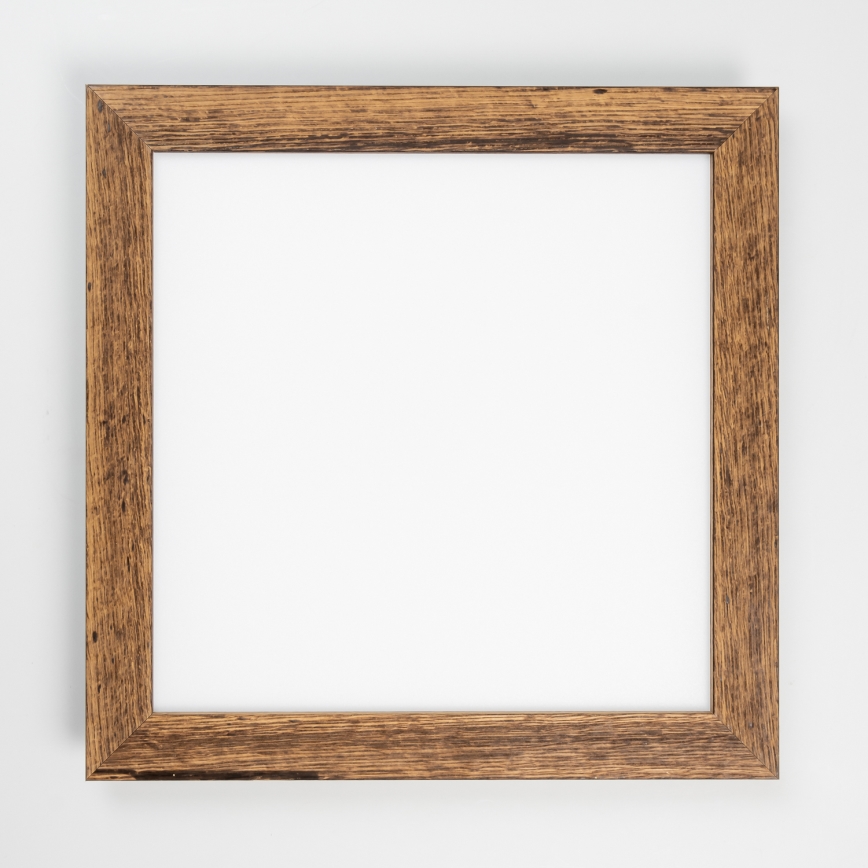 Eglo - LED RGBW Pannello fisso dimmerabile SALOBRENA-C WOOD LED/21W/230V 2700-6500K 49,5x49,5 cm marrone + telecomando