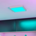 Eglo - LED RGBW Plafoniera da bagno dimmerabile LED/10,5W/230V 2700-6500K 22x22 cm IP44 bianco