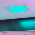 Eglo - LED RGBW plafoniera da bagno dimmerabile LED/13,5W/230V 2700-6500K 29,5x29,5 cm IP44 bianco