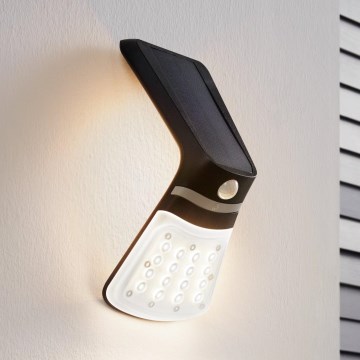 Eglo - LED Solare Lampada con Sensor LED/2W/3,7V 1200 mAh IP44