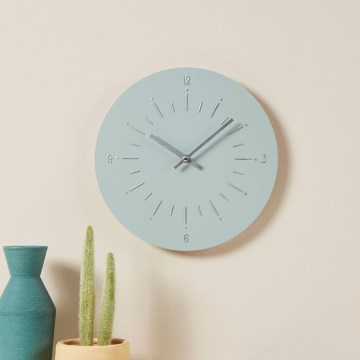Eglo - Orologio da parete 1xAA diametro 30 cm verde