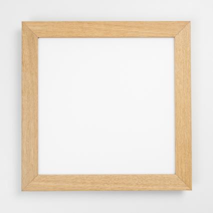 Eglo - Pannello LED RGB dimmerabile a montaggio superficiale SALOBRENA-C WOOD LED/40W/230V 2700-6500K 49,5x49,5 cm marrone + telecomando