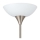 Eglo - Paralume di ricambio per lampada UP 2 27,5x8 cm bianco