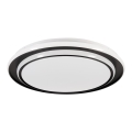 Eglo - Plafoniera a LED/36W/230V 2700/4000/6500K Ø 49 cm nero