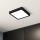 Eglo - Plafoniera da bagno a LED/17W/230V IP44 nera 21x21 cm