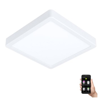 Eglo - Plafoniera da bagno dimmerabile a LED/16,5W/230V 2700-6500K IP44 ZigBee 21x21 cm