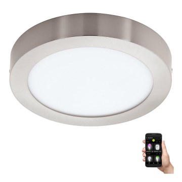 Eglo - Plafoniera da bagno dimmerabile a LED/16,5W/230V IP44 ZigBee Ø 21 cm