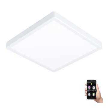 Eglo - Plafoniera da bagno dimmerabile a LED/19,5W/230V 2700-6500K IP44 ZigBee 28,5x28,5 cm