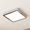 Eglo - Plafoniera da bagno LED/17W/230V IP44 cromo lucido 21x21 cm