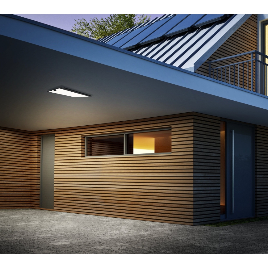 Eglo - Plafoniera da esterno a LED con sensore CASAZZA LED/18,5W/230V IP44