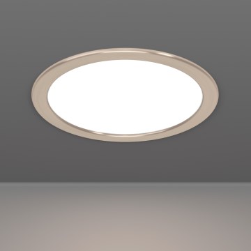 Eglo - Plafoniera da incasso LED/18,5W/230V 2700/4000/6500K Ø 21,6 cm cromo opaco