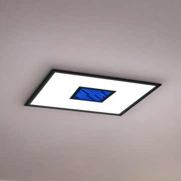 Eglo - Plafoniera da soffitto LED RGBW dimmerabile LED/36W/230V 3000-6000K 59,5x59,5 cm + telecomando