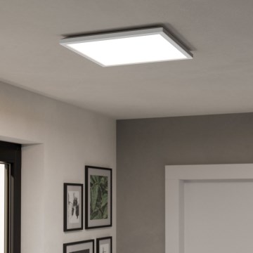 Eglo - Plafoniera da soffitto per bagno dimmerabile LED RGBW LED/17,6W/230V 2700-6500K 39x39 cm IP44 bianco ZigBee